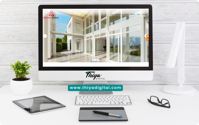 web design for window company